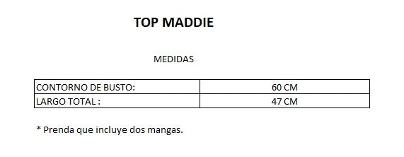 TOP MADDIE